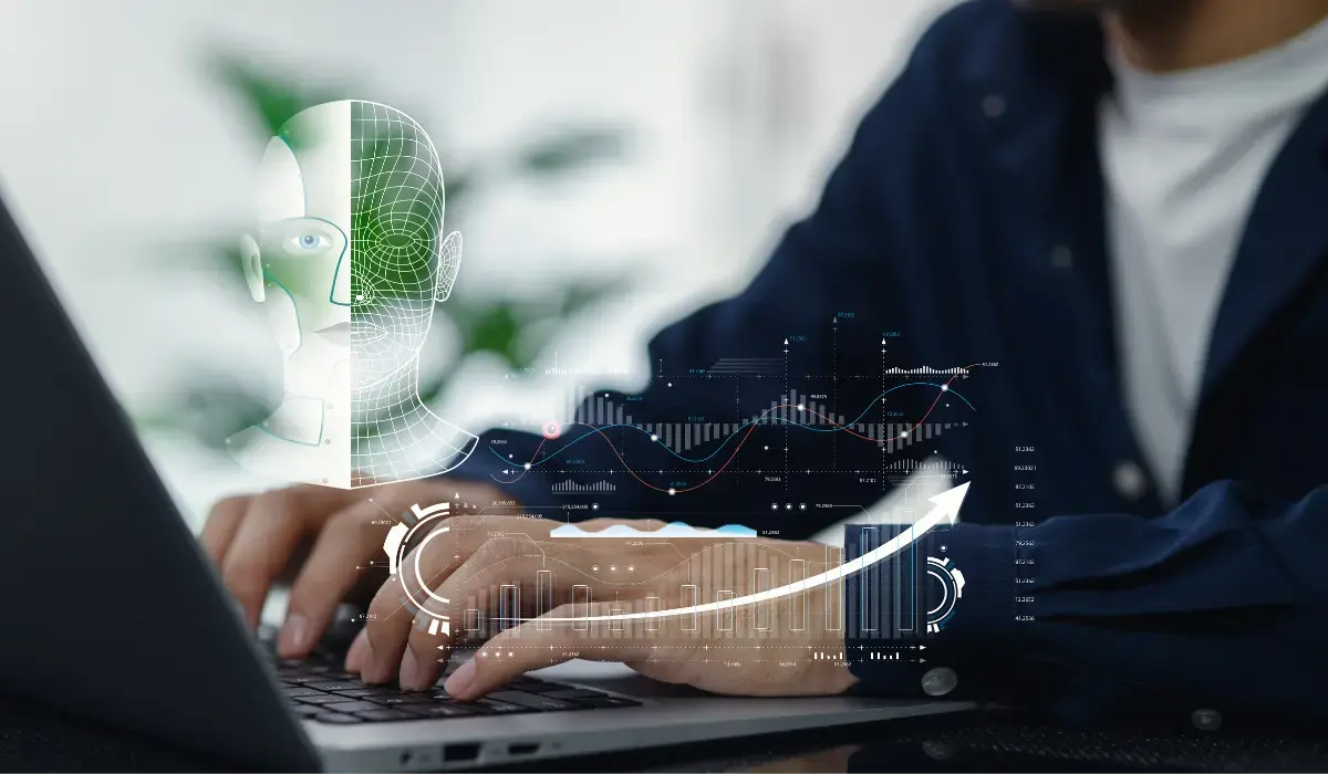 Corporate risk manager reviewing AI governance before adopting a new AI tool.