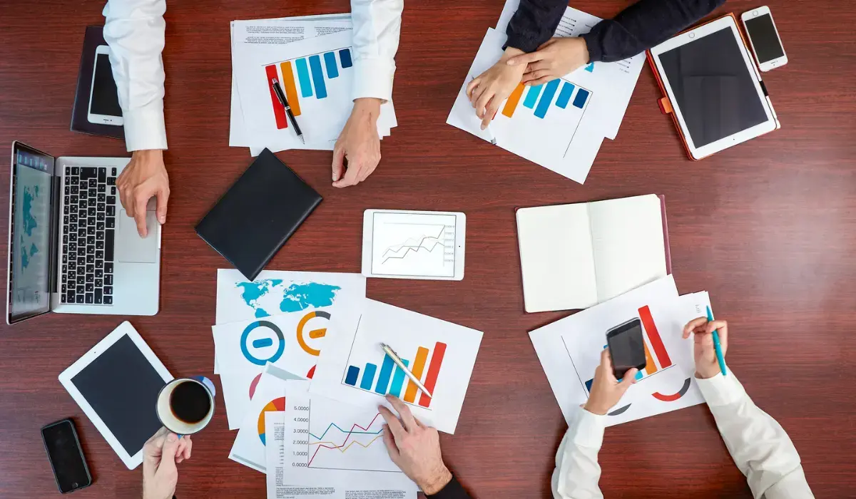 Risk Team Checking Insurance Policy Data Accuracy