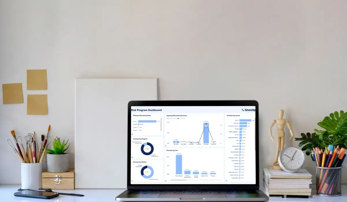 LineSlip dashboard
