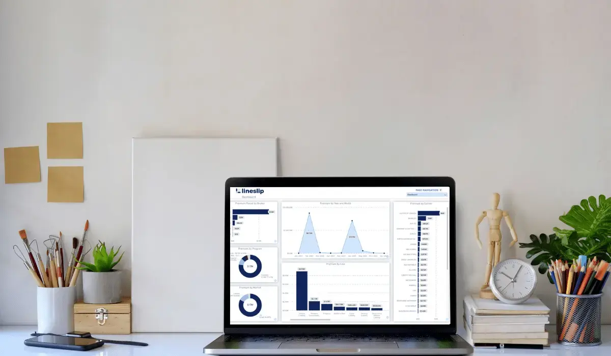 LineSlip dashboard
