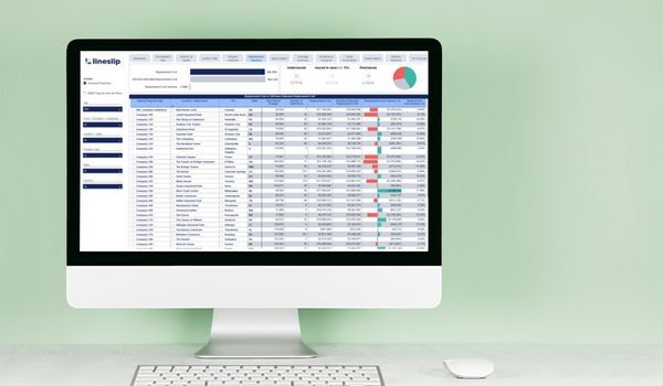 Release: LineSlip Announces True Replacement Cost Feature to Address Stale Replacement Cost Assumptions and Associated Problems